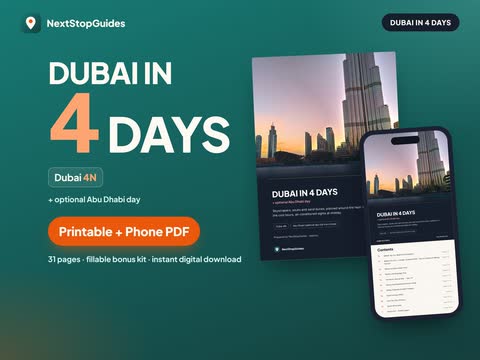 Dubai 4-Day Itinerary