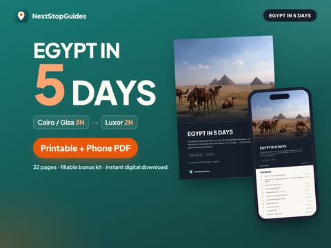 Egypt 5-Day Itinerary: Cairo & Luxor
