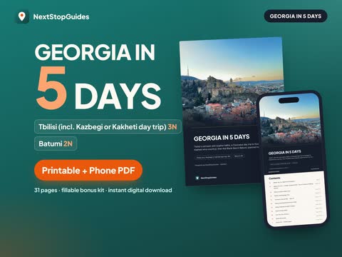 Georgia 5-Day Itinerary